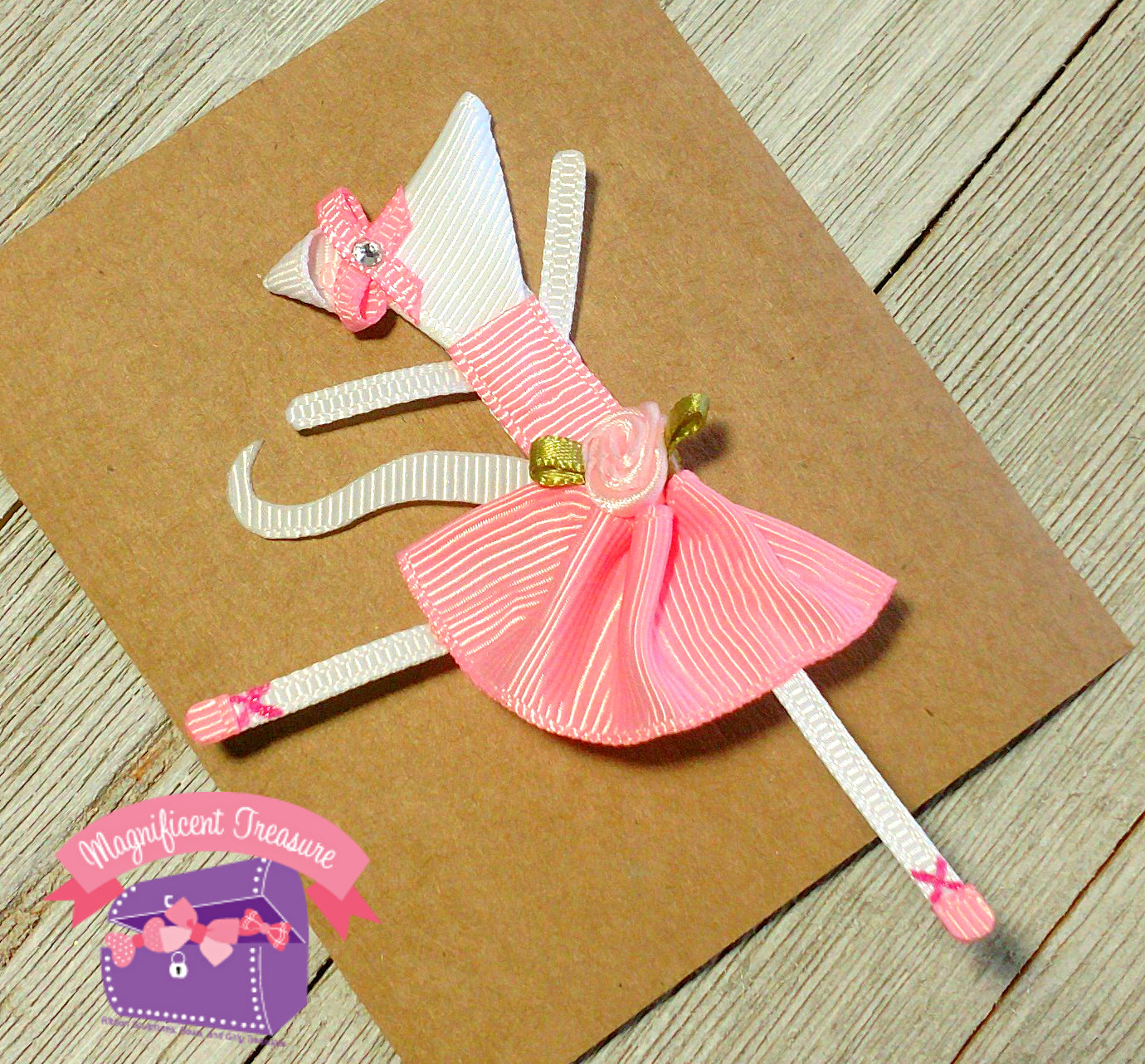 Angelina Ballerina Hair Bow