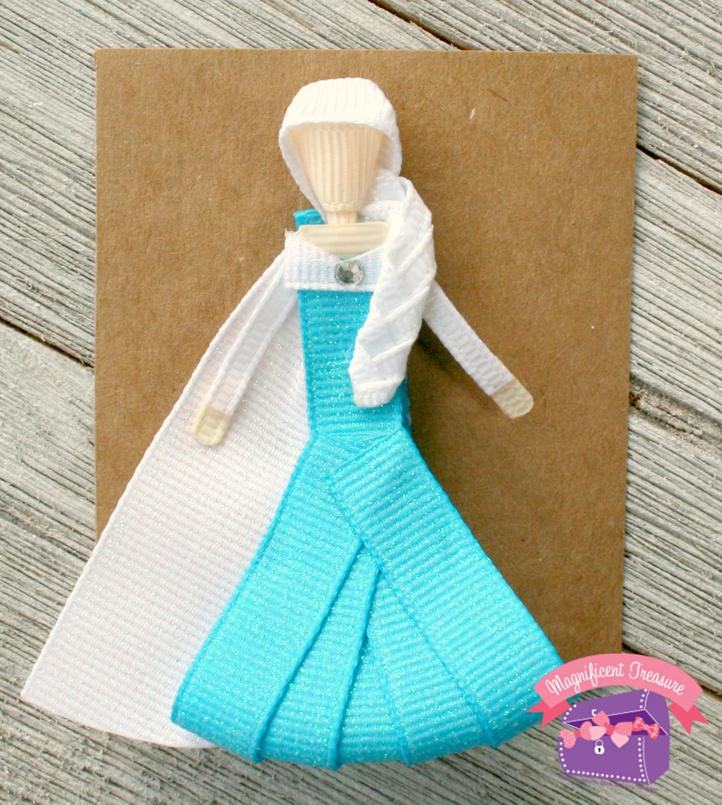 Elsa from Frozen Hair Bow