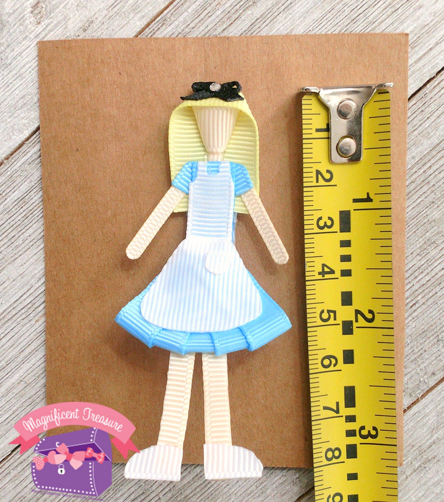 Alice in Wonderland Hair Clip or Pin