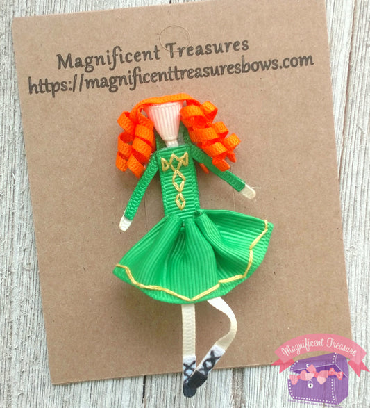 Irish Dancer Hair Clip or Pin