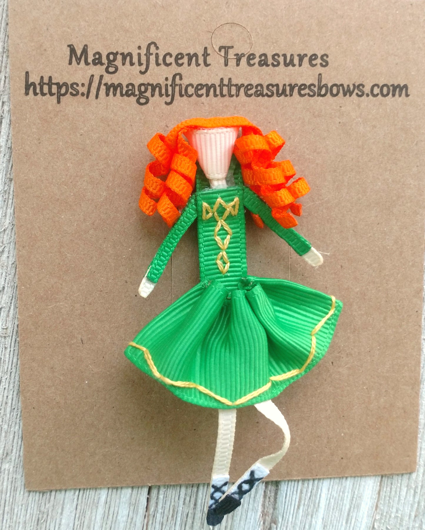 Irish Dancer Hair Clip or Pin
