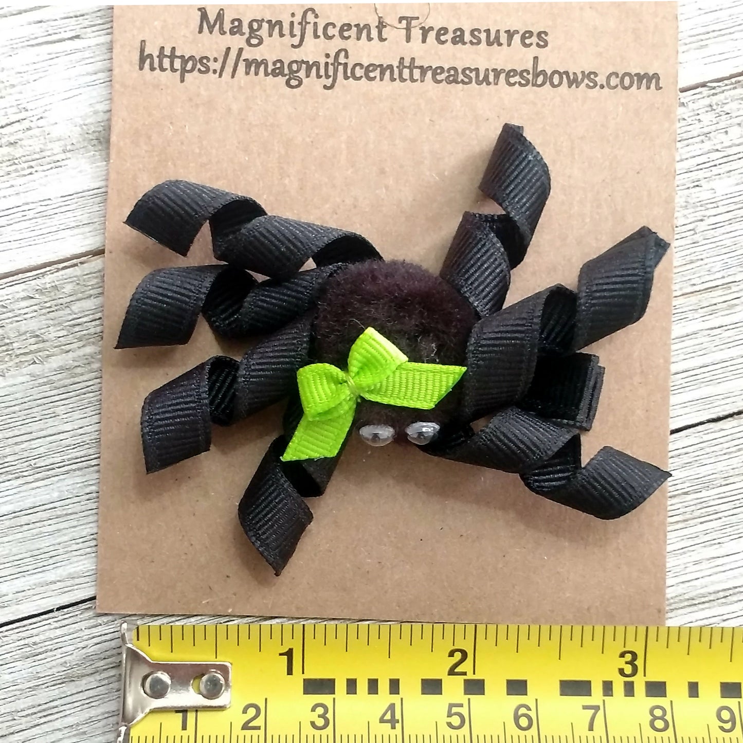 Halloween Spider Hair Clip