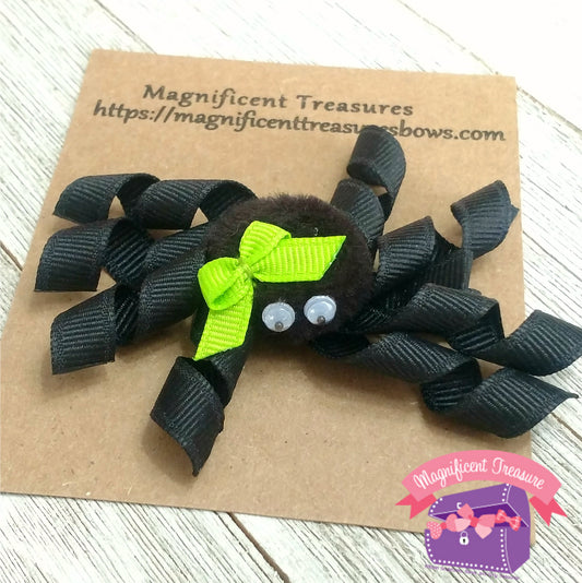 Halloween Spider Hair Clip