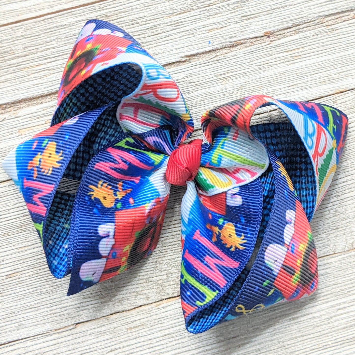 Snoopy 4" Hair Bow