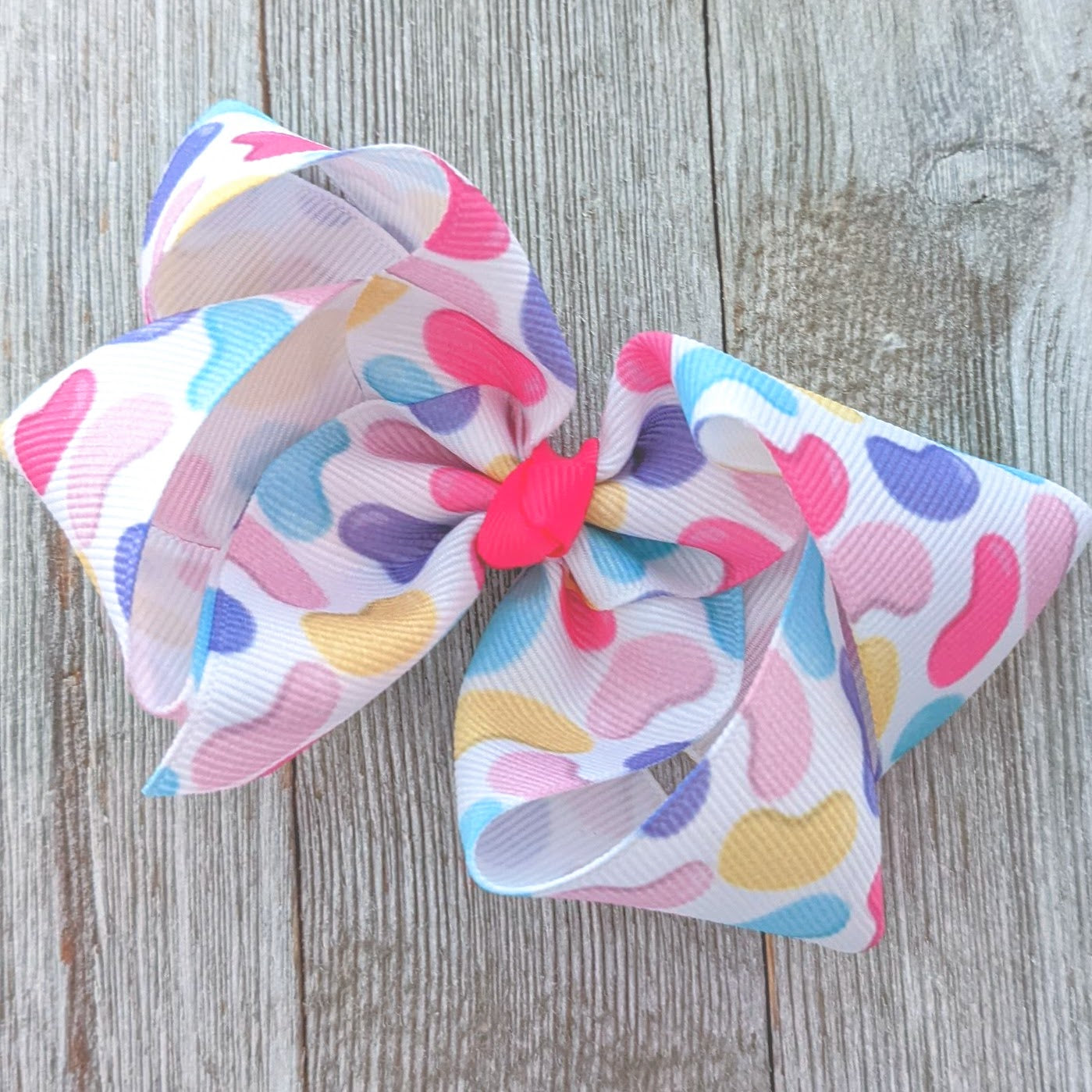 4" Easter Ribbon Hair Bow