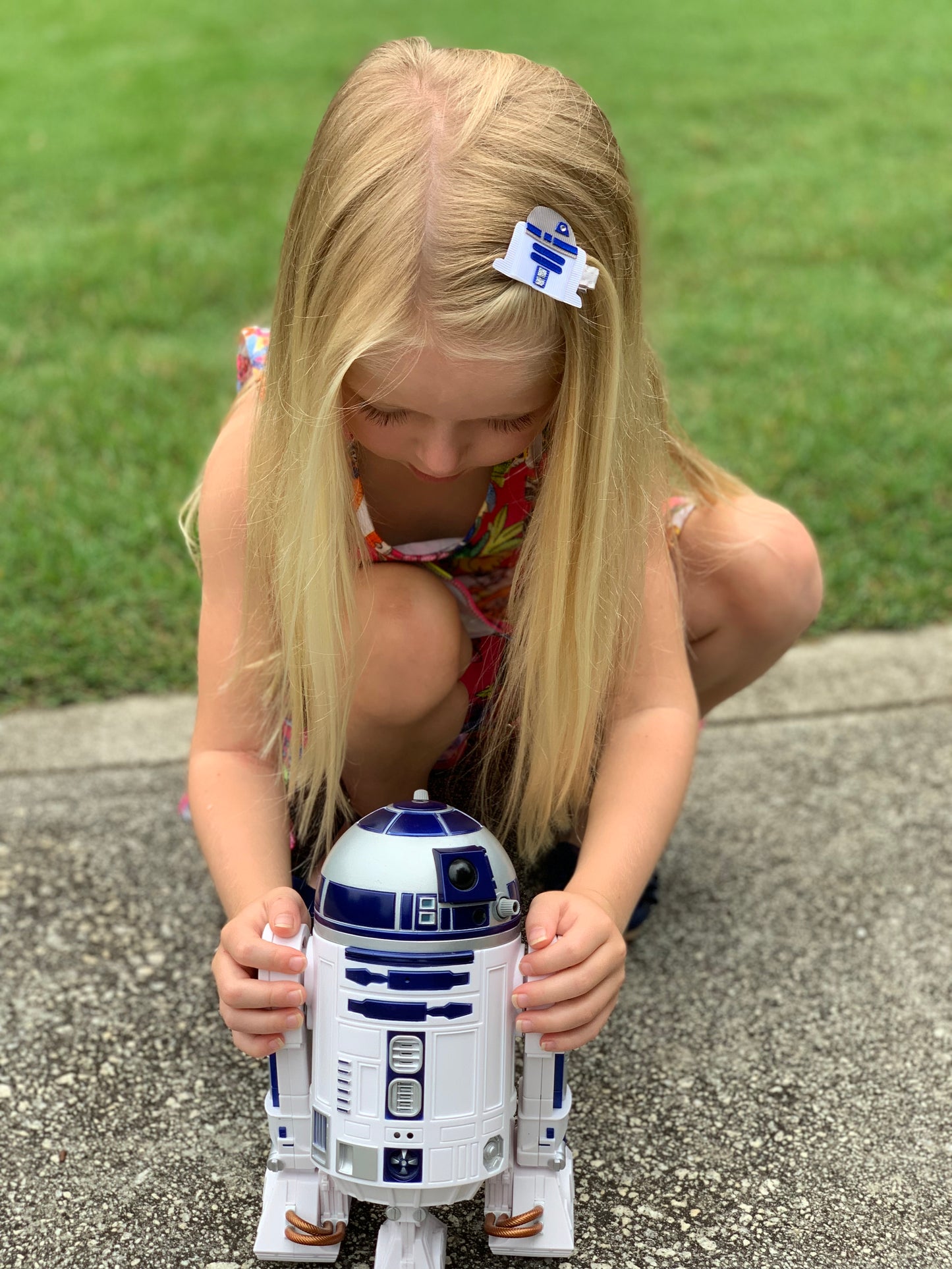 R2D2 Star Wars Hair Clip