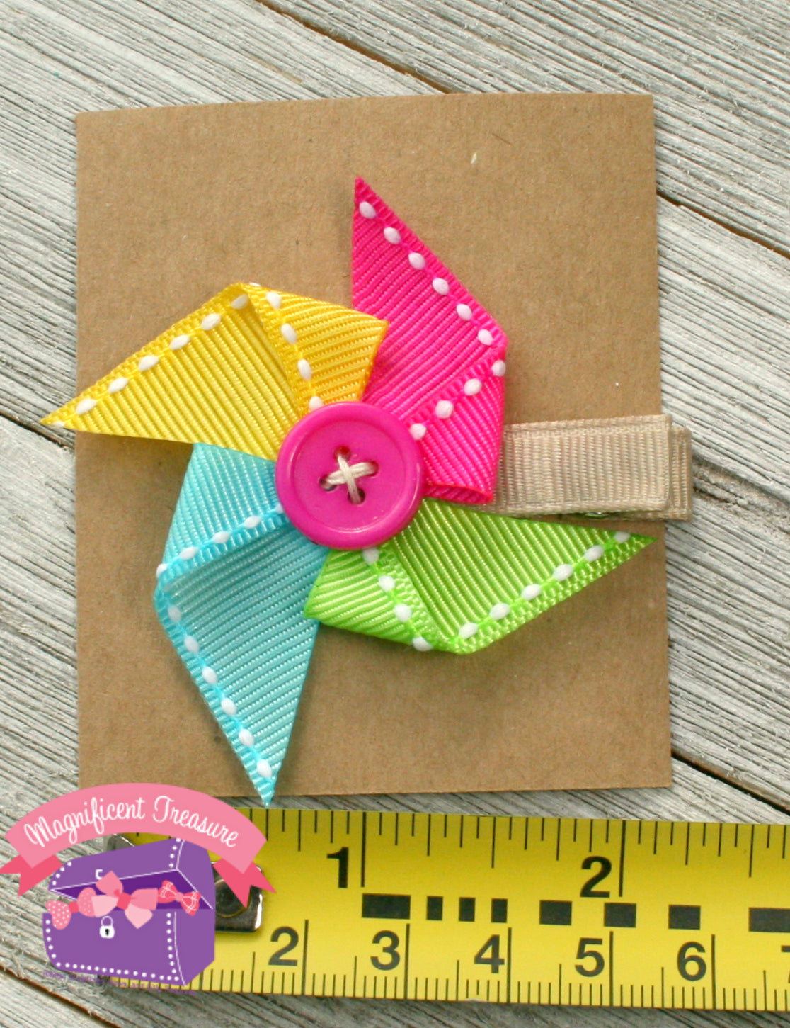 Pinwheel Hair Clip
