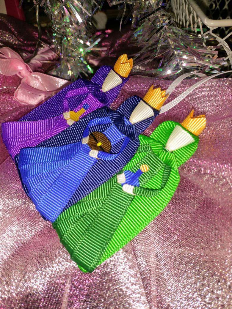 Three Wisemen/Kings/Magi Nativity Christmas Tree Ornament