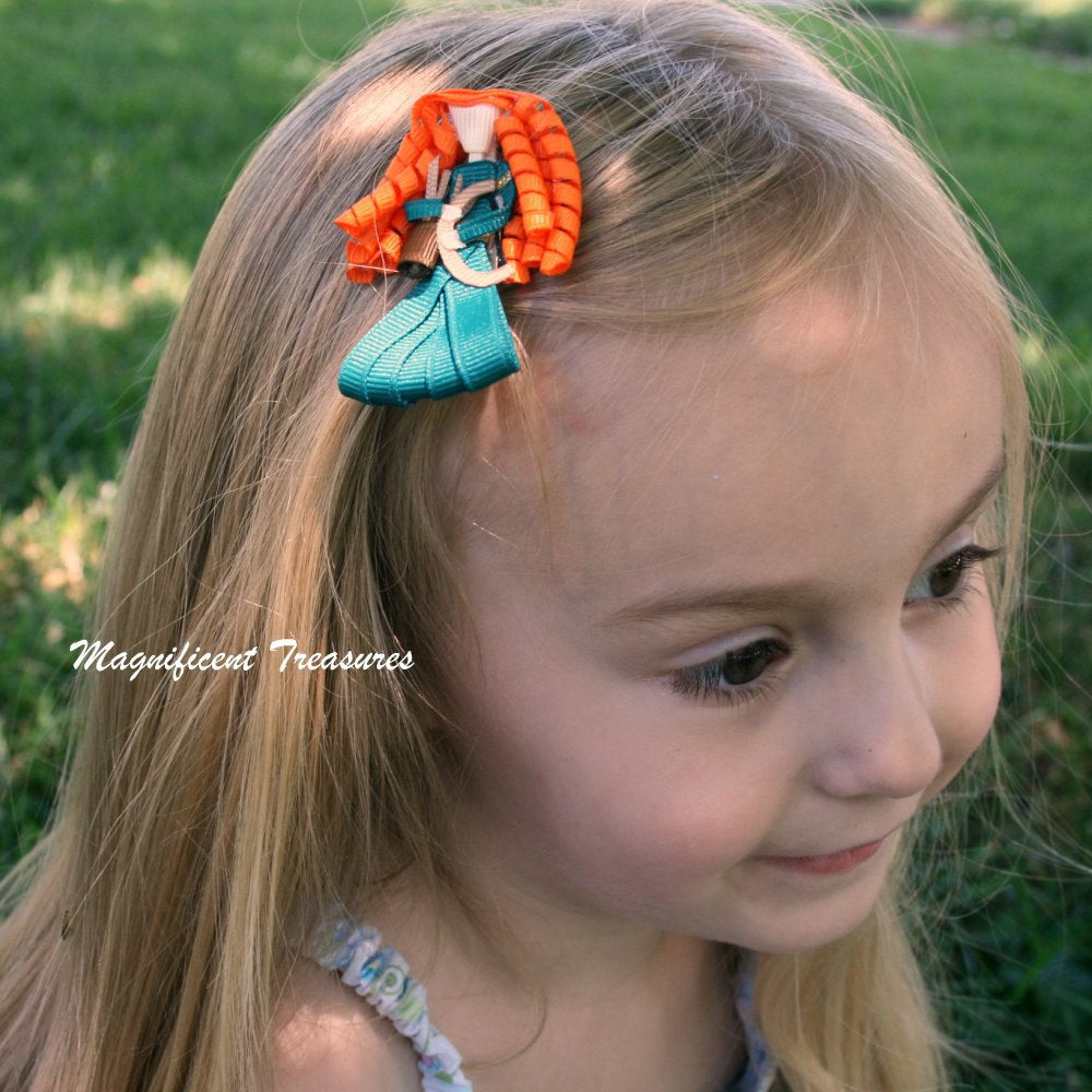 Merida From Brave Hair Bow