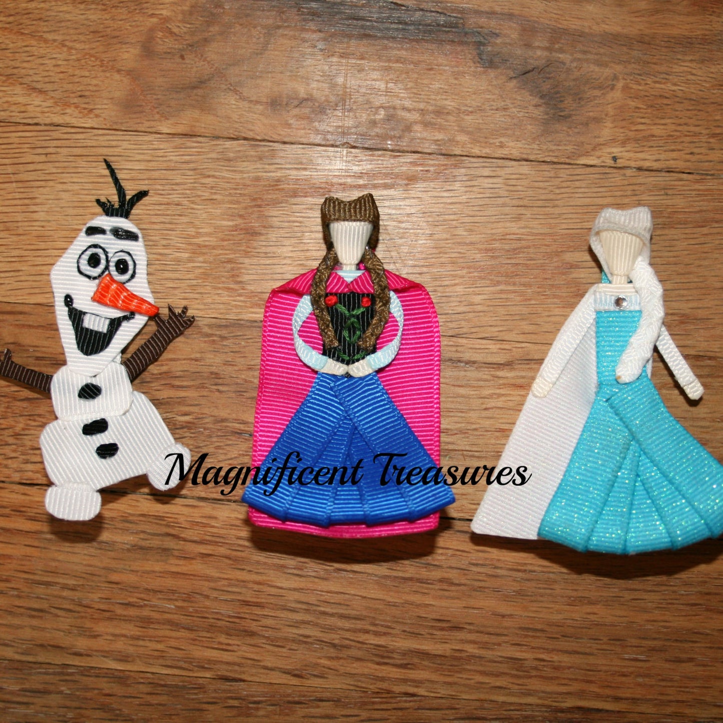 Anna from Frozen Hair Bow