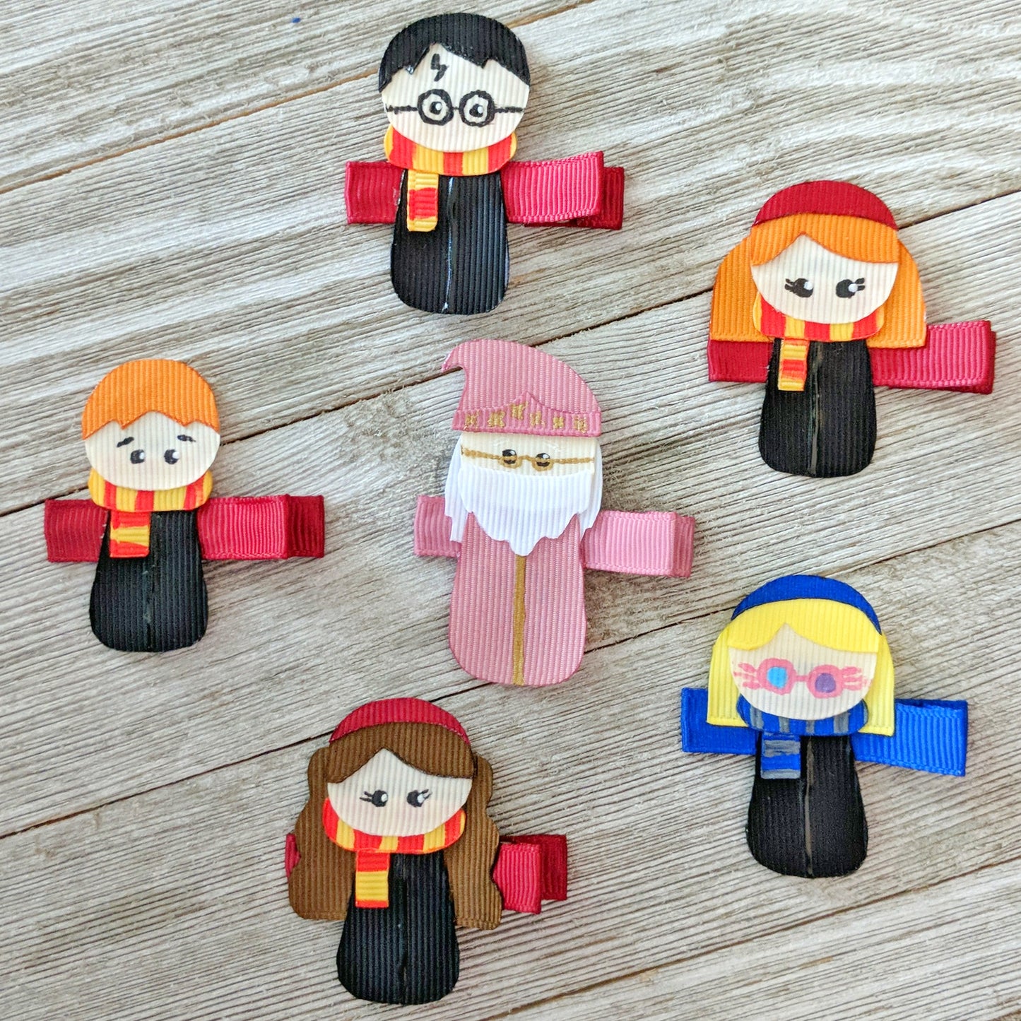 Harry Potter Character Hair Bows