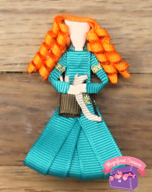Merida From Brave Hair Bow