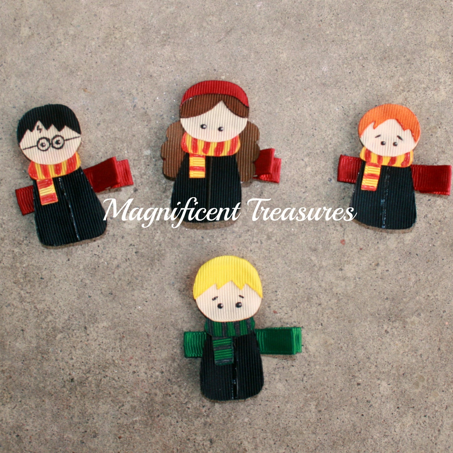 Harry Potter Character Hair Bows