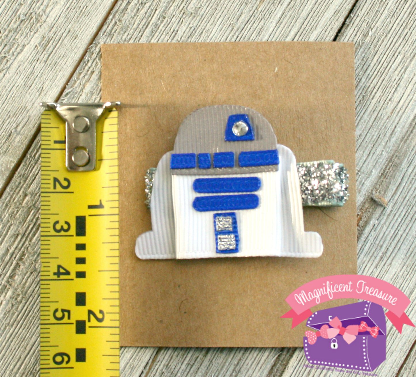 R2D2 Star Wars Hair Clip