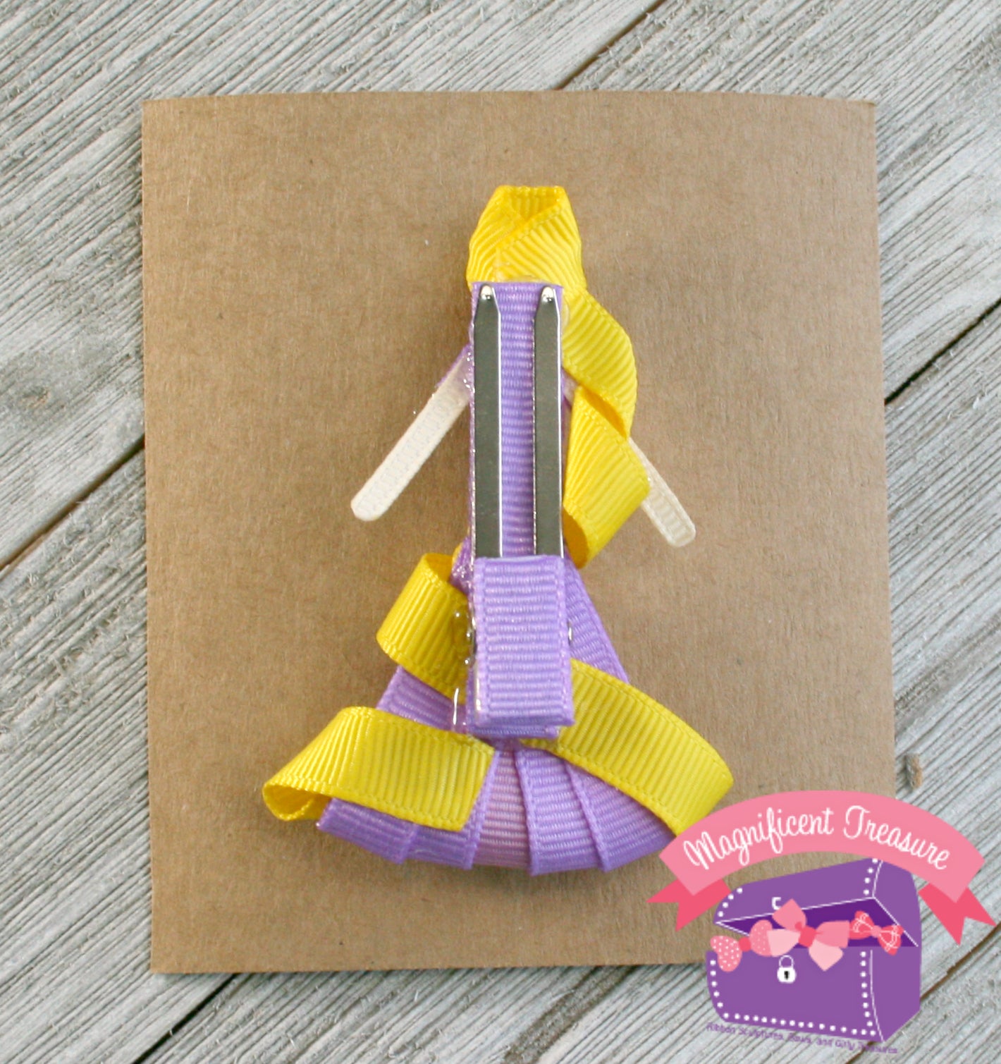 Rapunzel from Tangeled Hair Bow