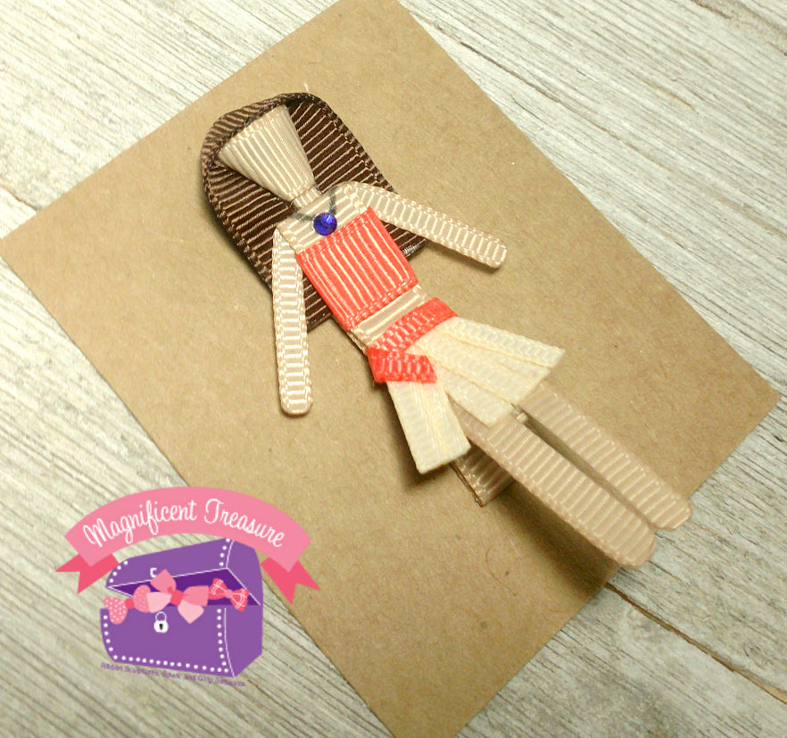 Moana Hair Bow or Pin
