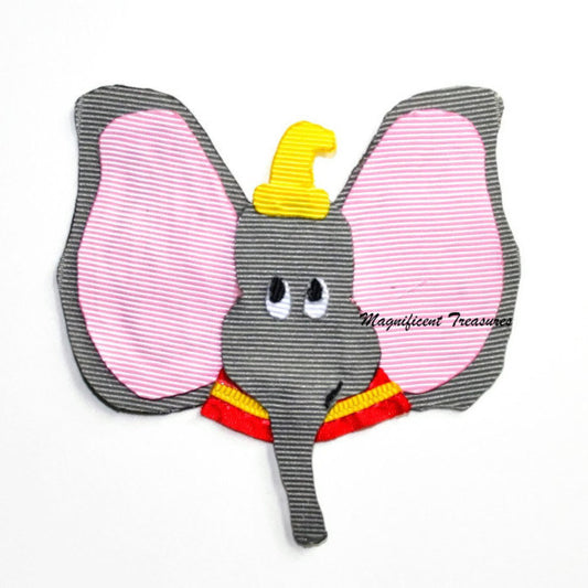 Dumbo Elephant Bow Hair Clip Sculpture, Pin, or Headband