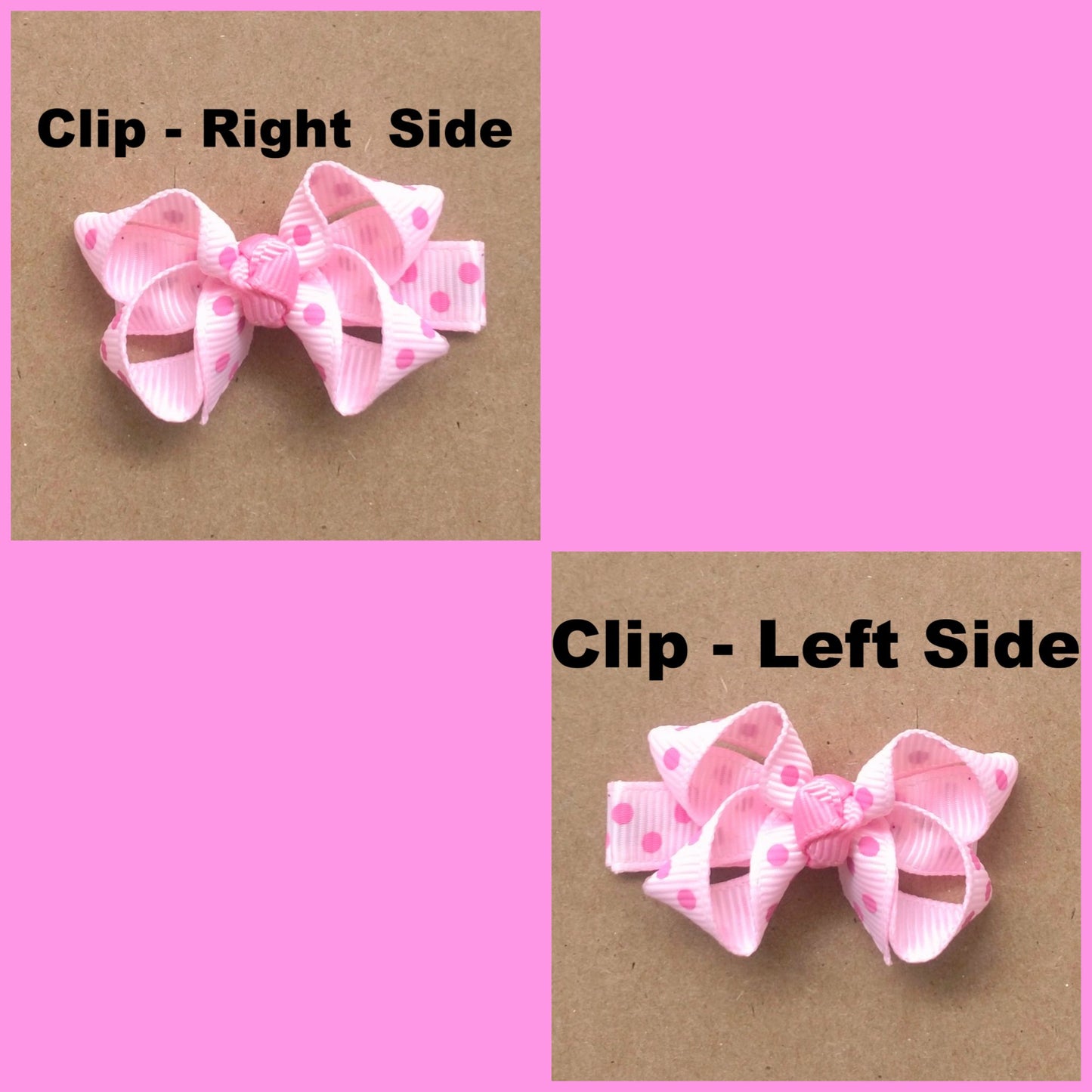 7" Spring Ombre Rhinestone Ribbon Hair Bow